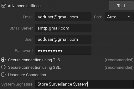 Configuring Mail Server for E-Mail Notifications - 3